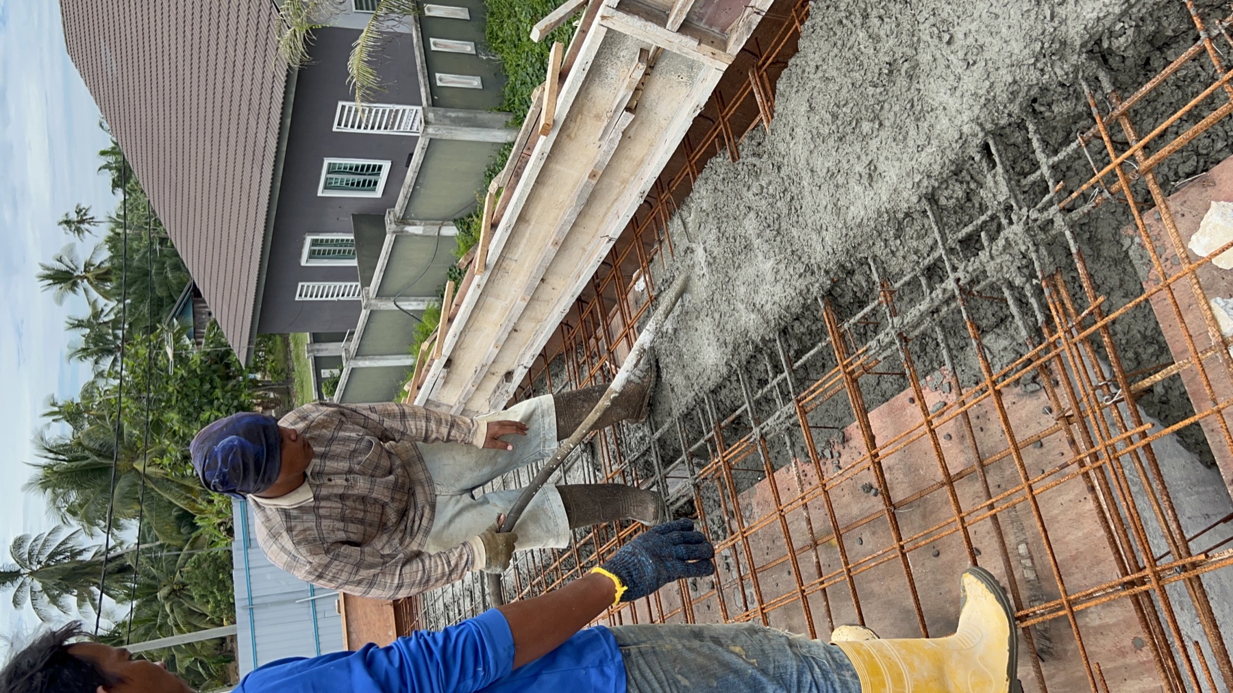 Site preparation and infrastructure support works