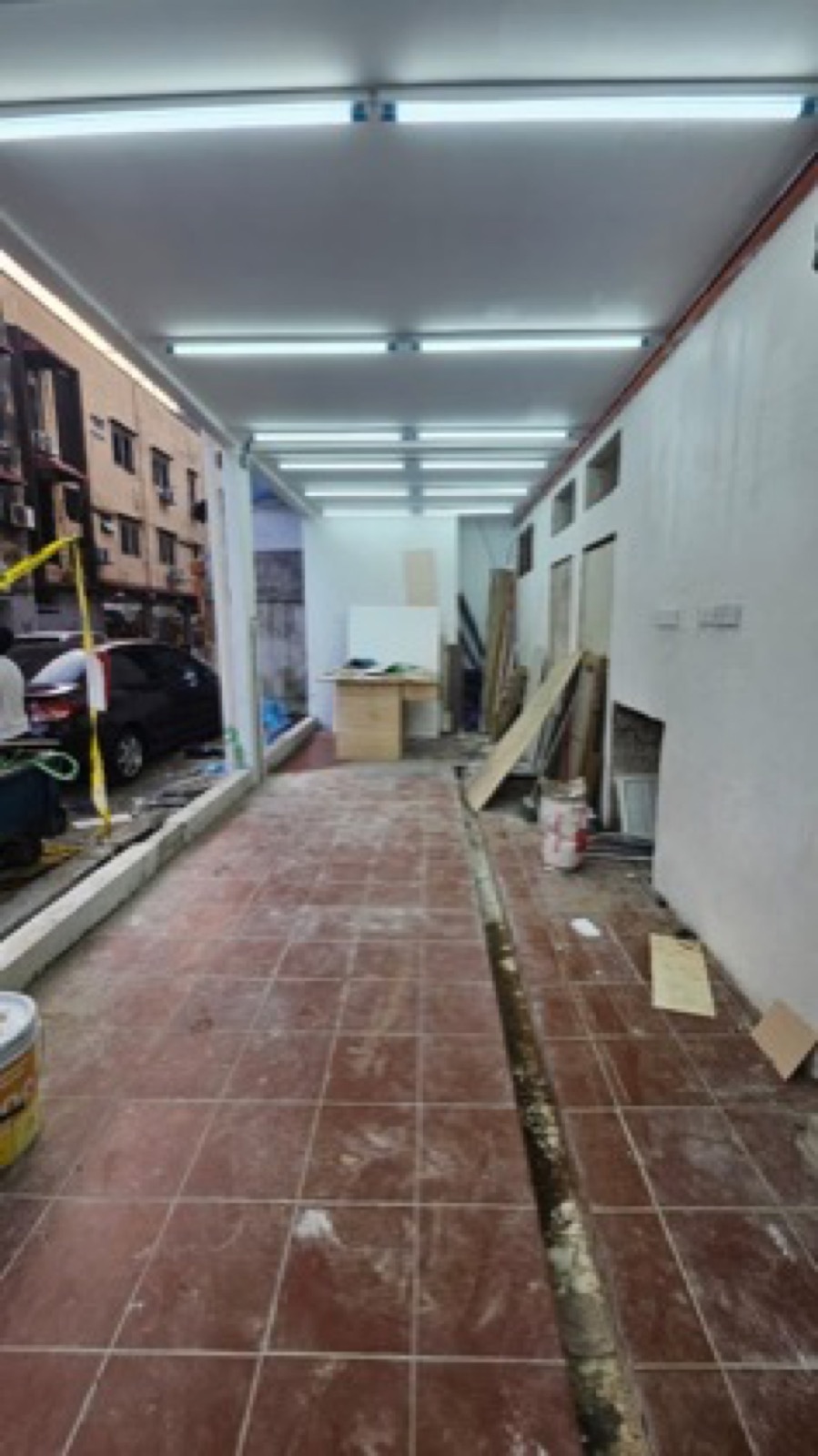 Commercial renovation and fit-out preparation works