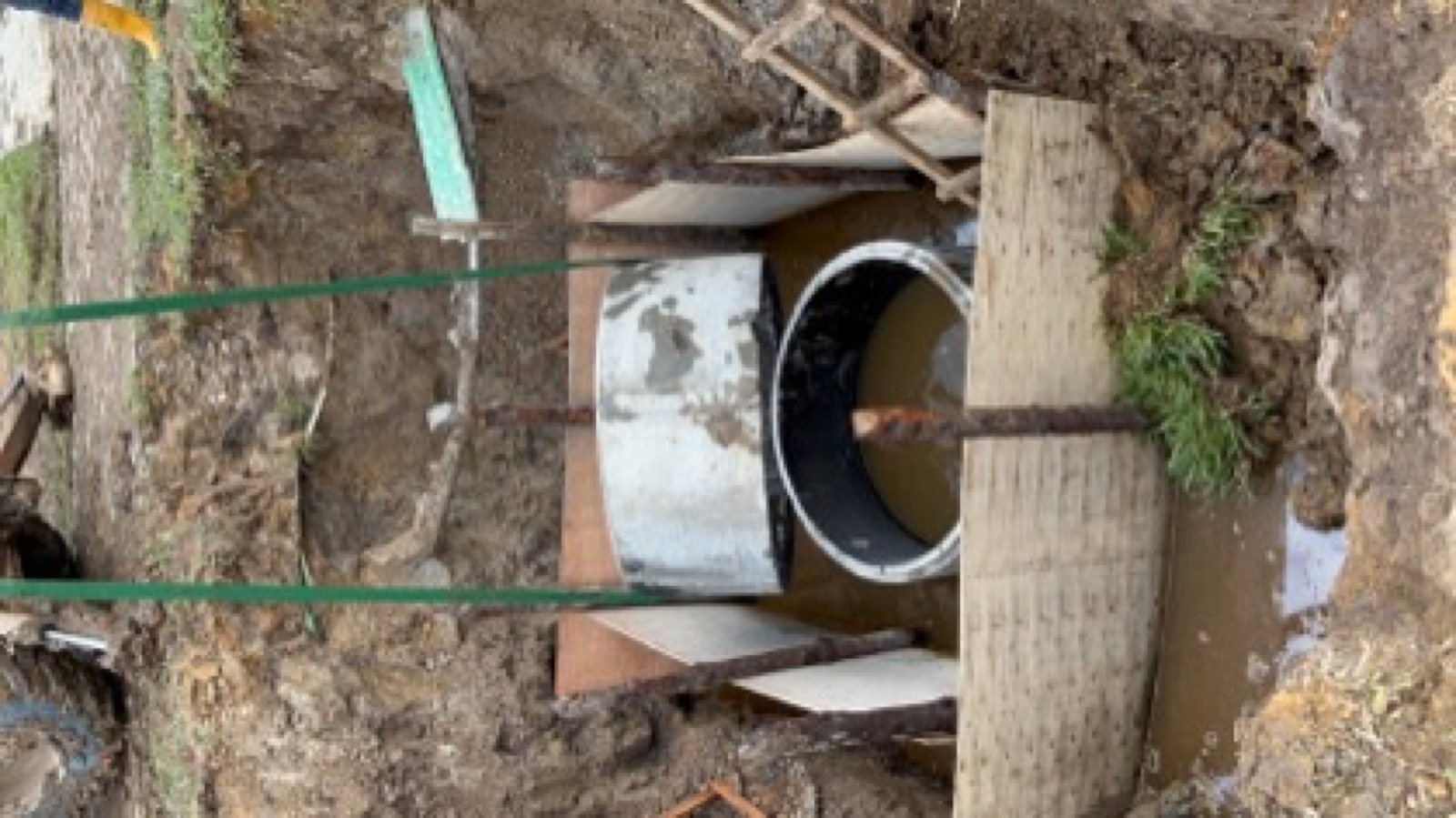 Sewerage line and utility infrastructure works by SG Terra Construction