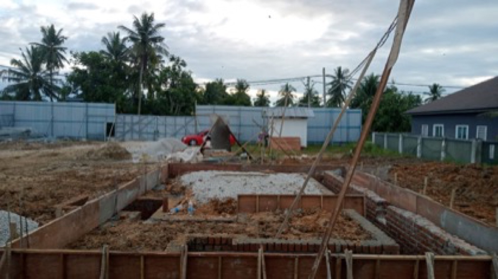 Tanjung Karang infrastructure and earthwork preparation
